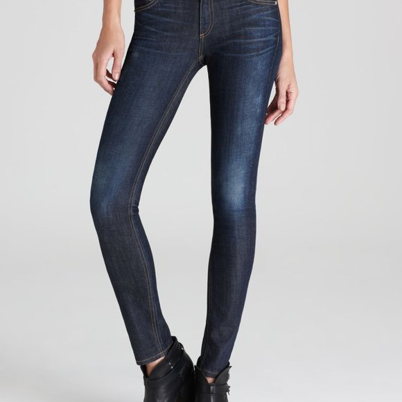Rag & Bone Skinny Jeans In Kensington Size 25 - Picture 1 of 16